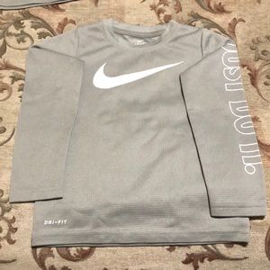 Nike dri-fit long sleeve shirt 4T boys